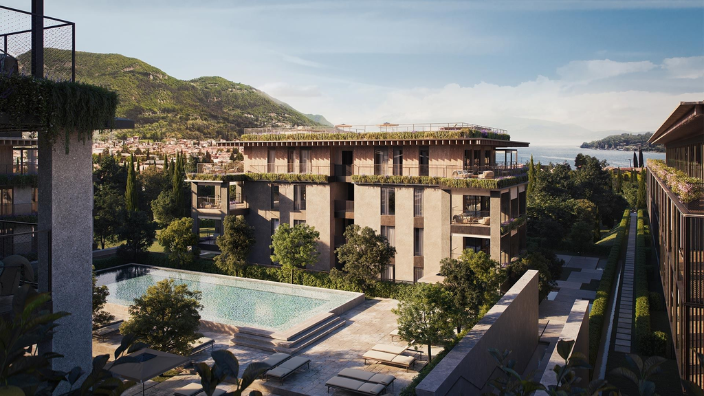 Апартаменты под отельным управлением на Гарде