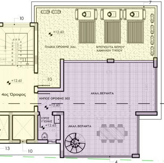 Пентхаус с 2 спальнями в Лимассоле
