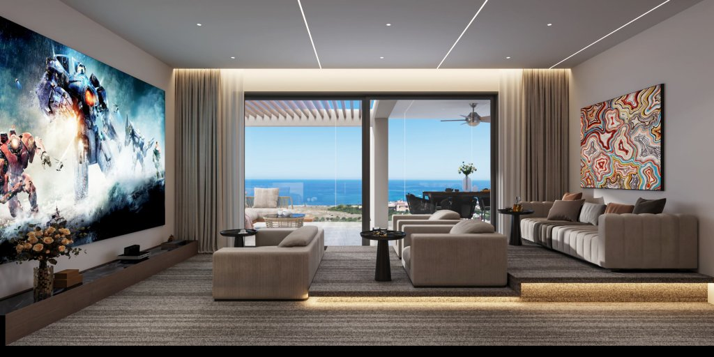 Пентхаус с 4+ спальнями в Пафосе